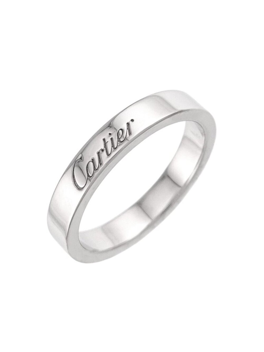 Cartier C de Cartier 48 Ring Platinum